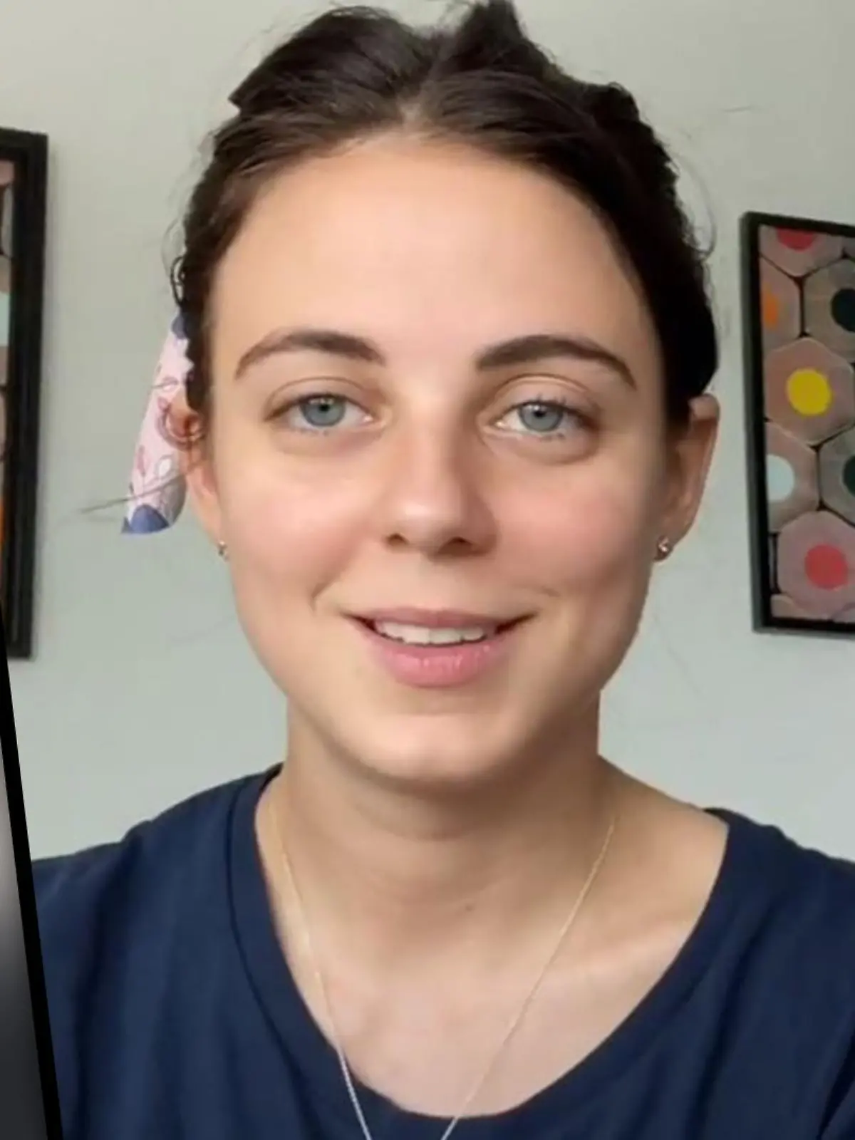 Delfina zog vor zwei Jahren in die USA und wollte dort Modedesignerin werden.
