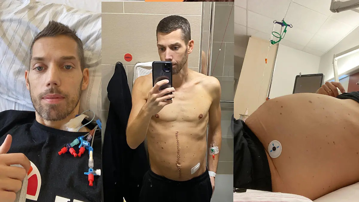 Hendrik Verst im Krankenhaus.