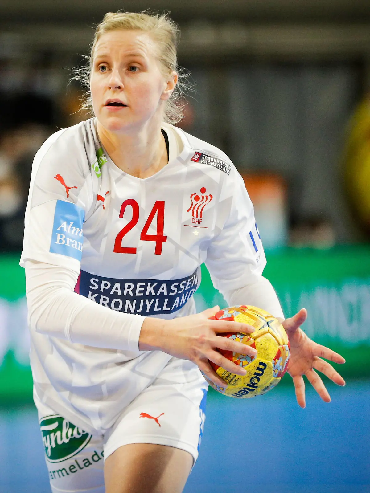 Mia Rej BIDSTRUP 24 during the handball match, Denmark vs Tunisia, 25th IHF Womens World Championship, WM, Weltmeisterschaft Spain, 02.12.2021, PUBLICATIONxNOTxINxSLOxCROxSRB Copyright: xJozoxCabrajax/xkolektiffx 