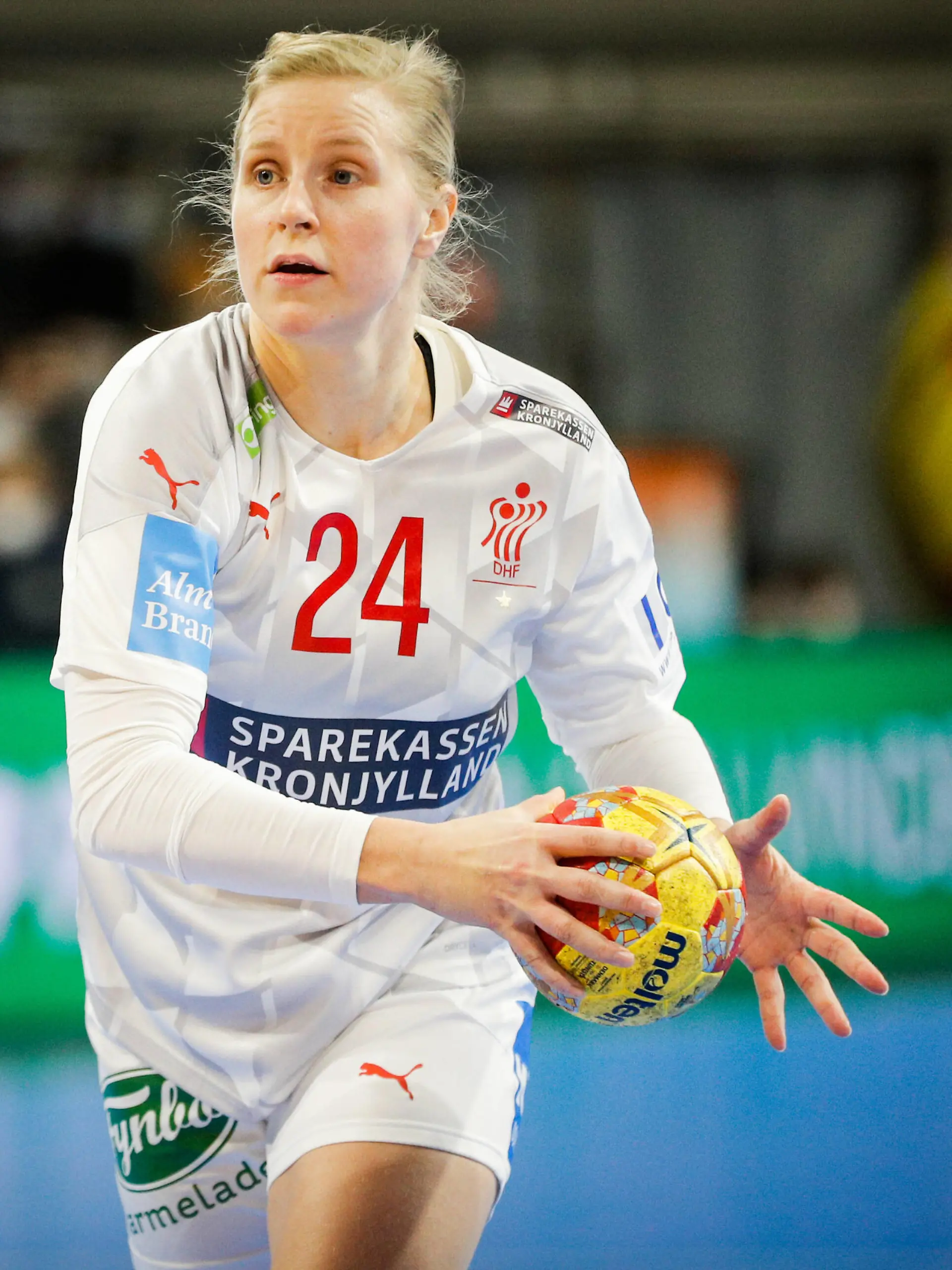 Mia Rej BIDSTRUP 24 during the handball match, Denmark vs Tunisia, 25th IHF Womens World Championship, WM, Weltmeisterschaft Spain, 02.12.2021, PUBLICATIONxNOTxINxSLOxCROxSRB Copyright: xJozoxCabrajax/xkolektiffx 