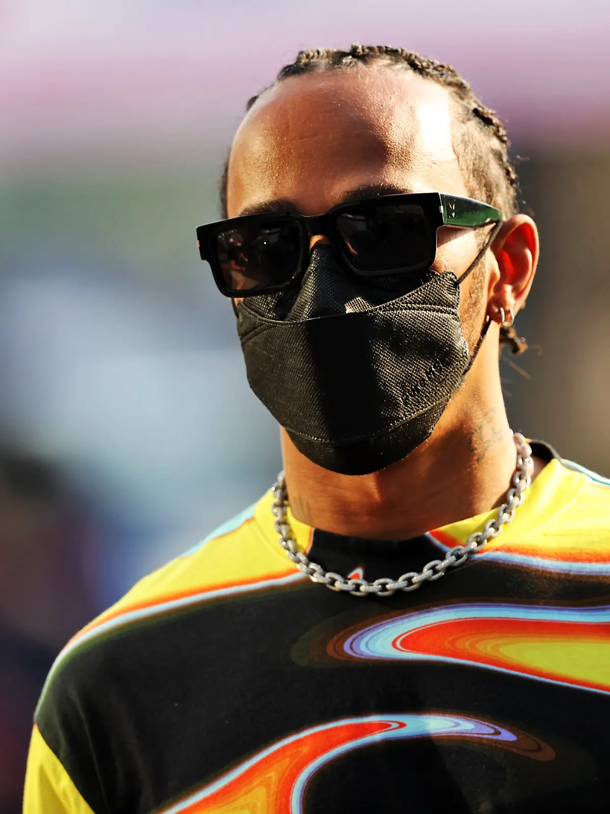 Saudi Arabian Grand Prix - Qualifying - Jeddah Corniche Circuit. Lewis Hamilton (GBR) Mercedes AMG F1. Saudi Arabian Grand Prix, Saturday 4th December 2021. Jeddah, Saudi Arabia. URN:64118965