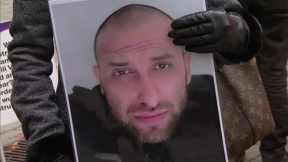 Kaloyan Velkov Opfer des Anschlags in Hanau auf Plakat