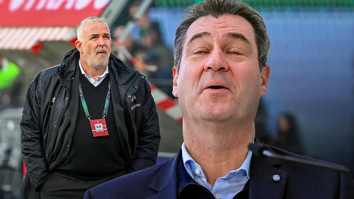 Dirk Zingler, Markus Söder
