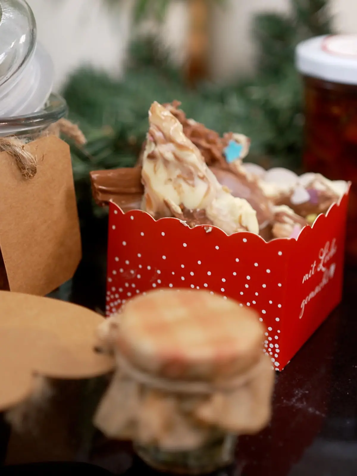 Vier leckere Geschenkideen zu Weihnachten.