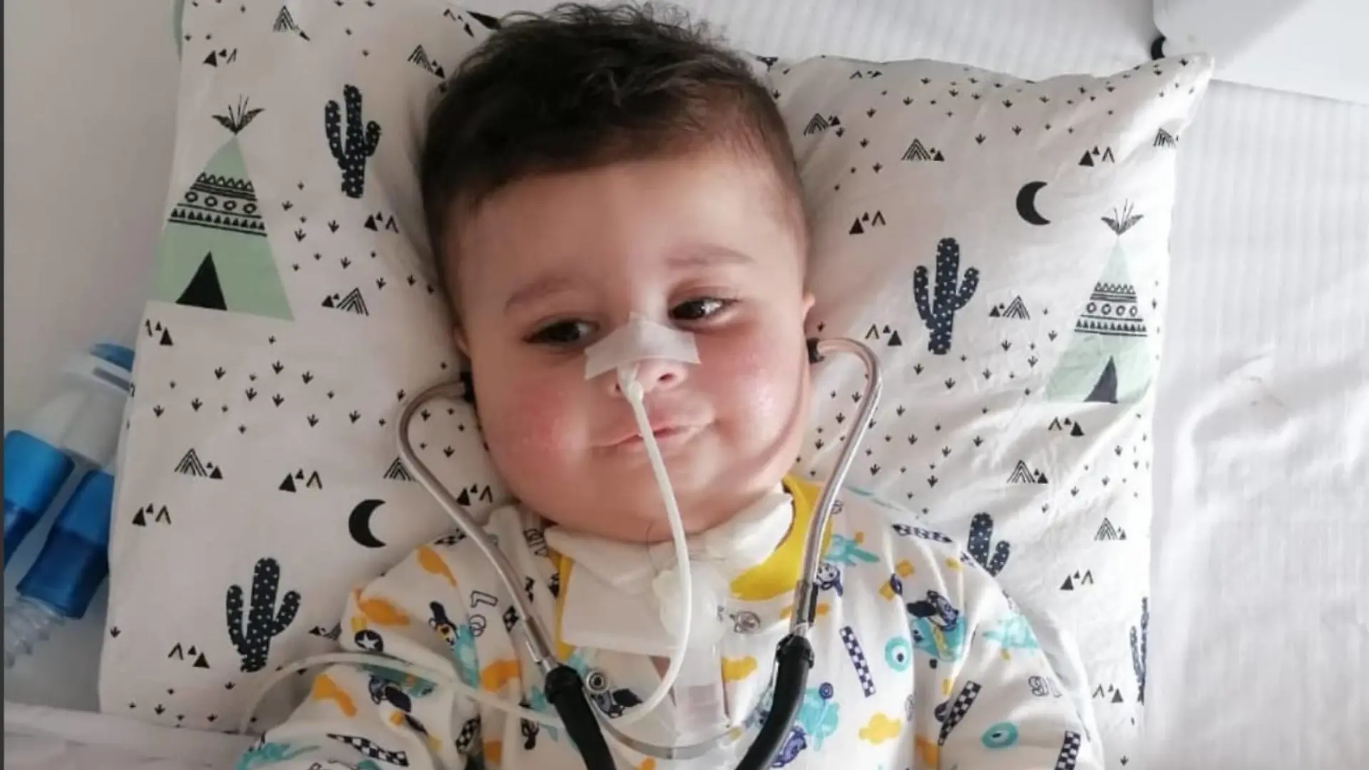 Kerem Torol im Krankenhaus