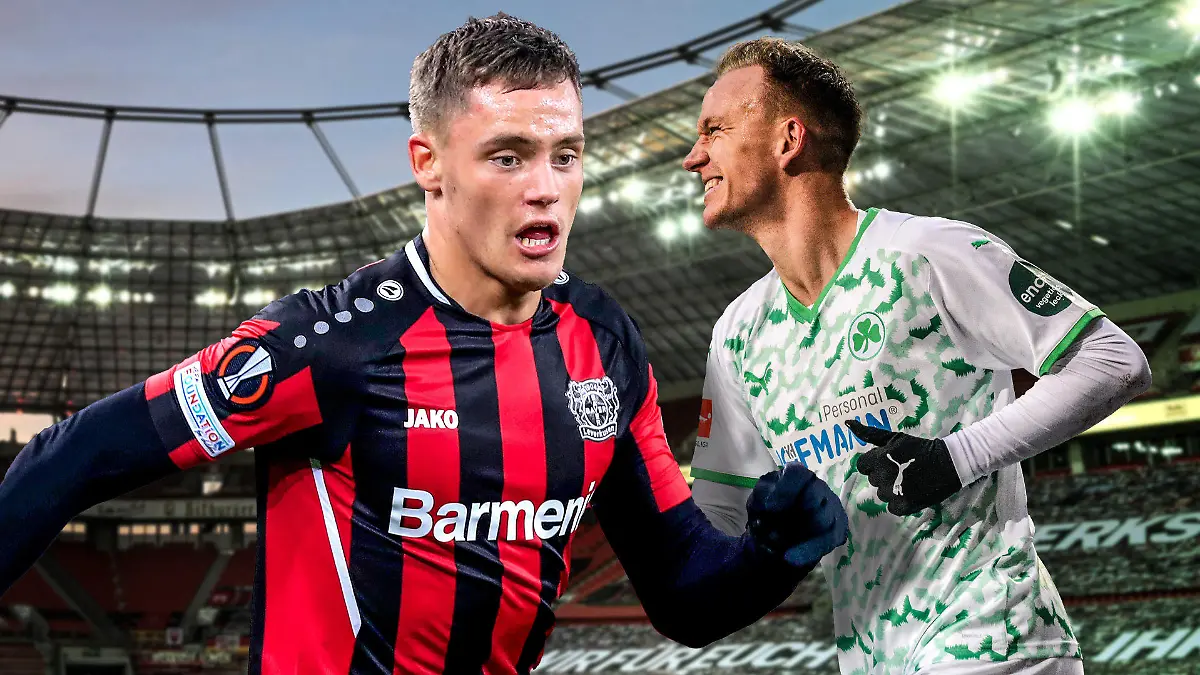 Greuther Fürth spielt bei Bayer Leverkusen.