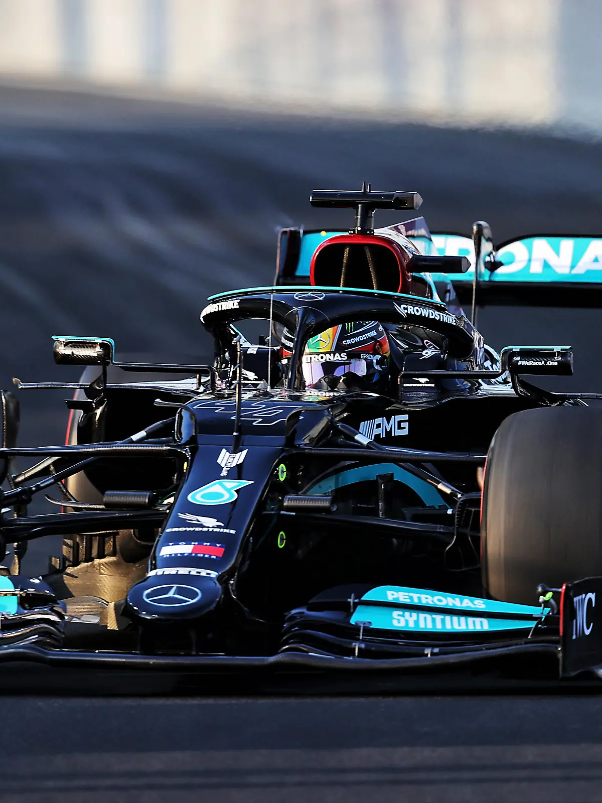 Saudi Arabian Grand Prix - Practice Session - Jeddah Corniche Circuit. Lewis Hamilton (GBR) Mercedes AMG F1 W12. Saudi Arabian Grand Prix, Friday 3rd December 2021. Jeddah, Saudi Arabia. URN:64102410