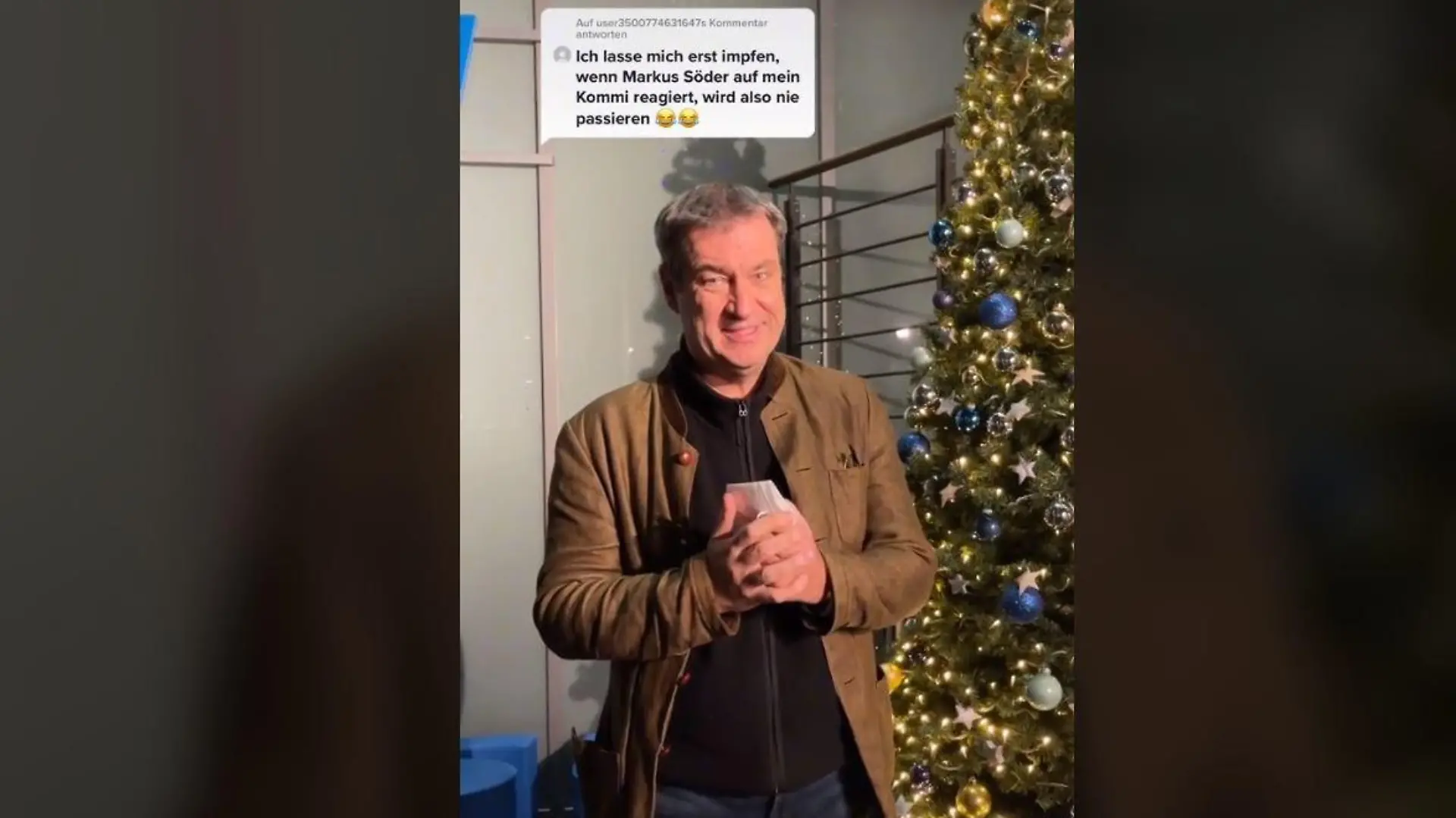 Markus Söder polarisiert mit einem kuriosen Impfaufruf auf TikTok