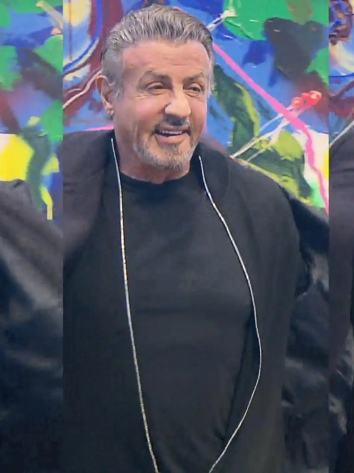 Bild zu: "Stallone eröffnet Ausstellung"