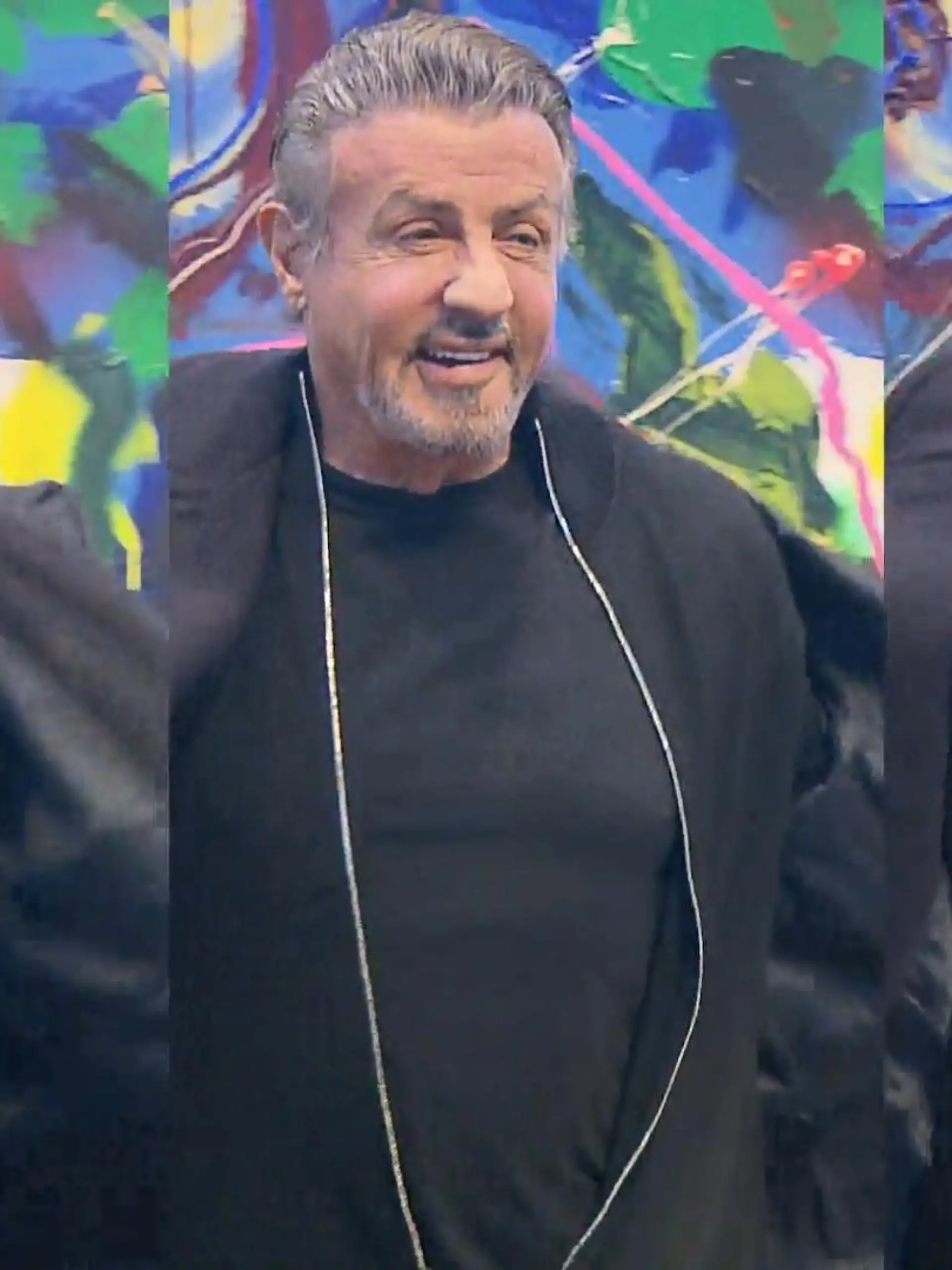 Bild zu: "Stallone eröffnet Ausstellung"