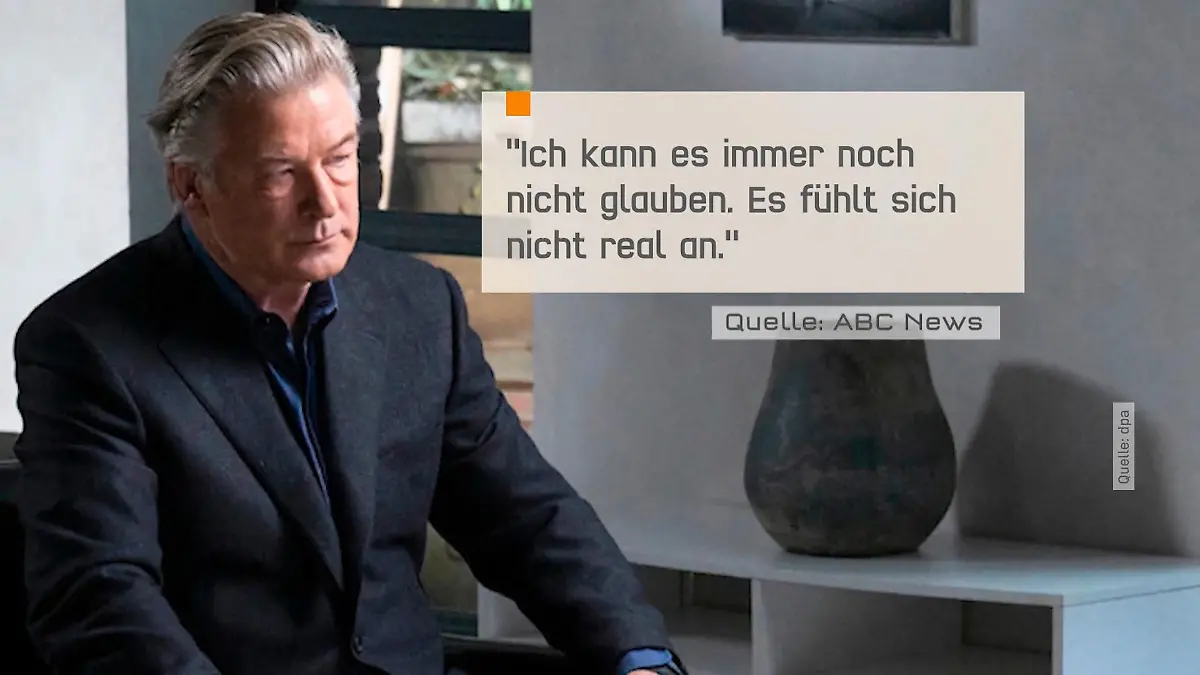 Alec Baldwin: „Ich habe nie abgedrückt“ Interview zum Todesschuss