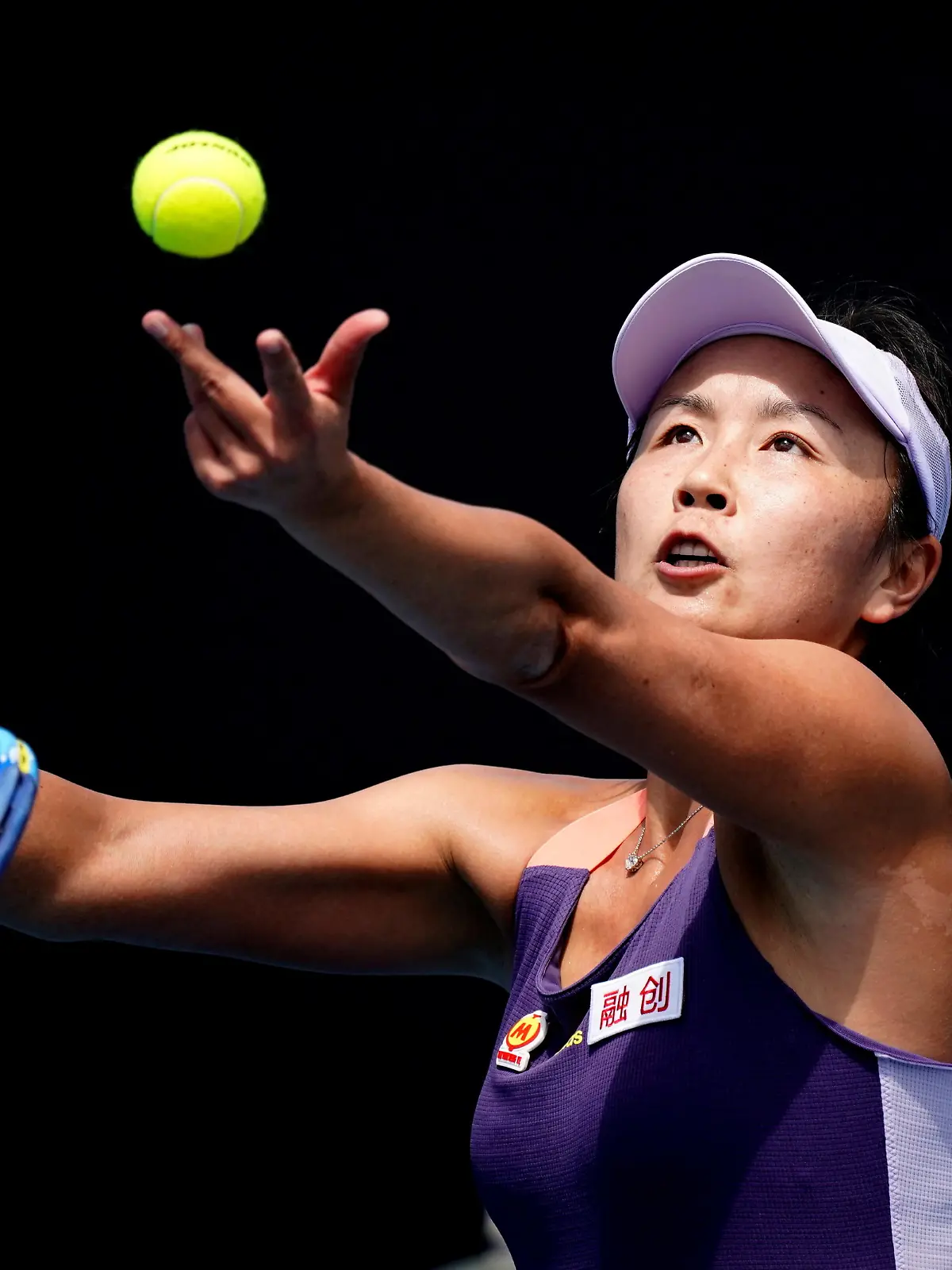 FILE PHOTO: Tennis - Australian Open - First Round - Melbourne Park, Melbourne, Australia - January 21, 2020  China's Peng Shuai in action during the match against Japan's Nao Hibino REUTERS/Kim Hong-Ji/File Photo