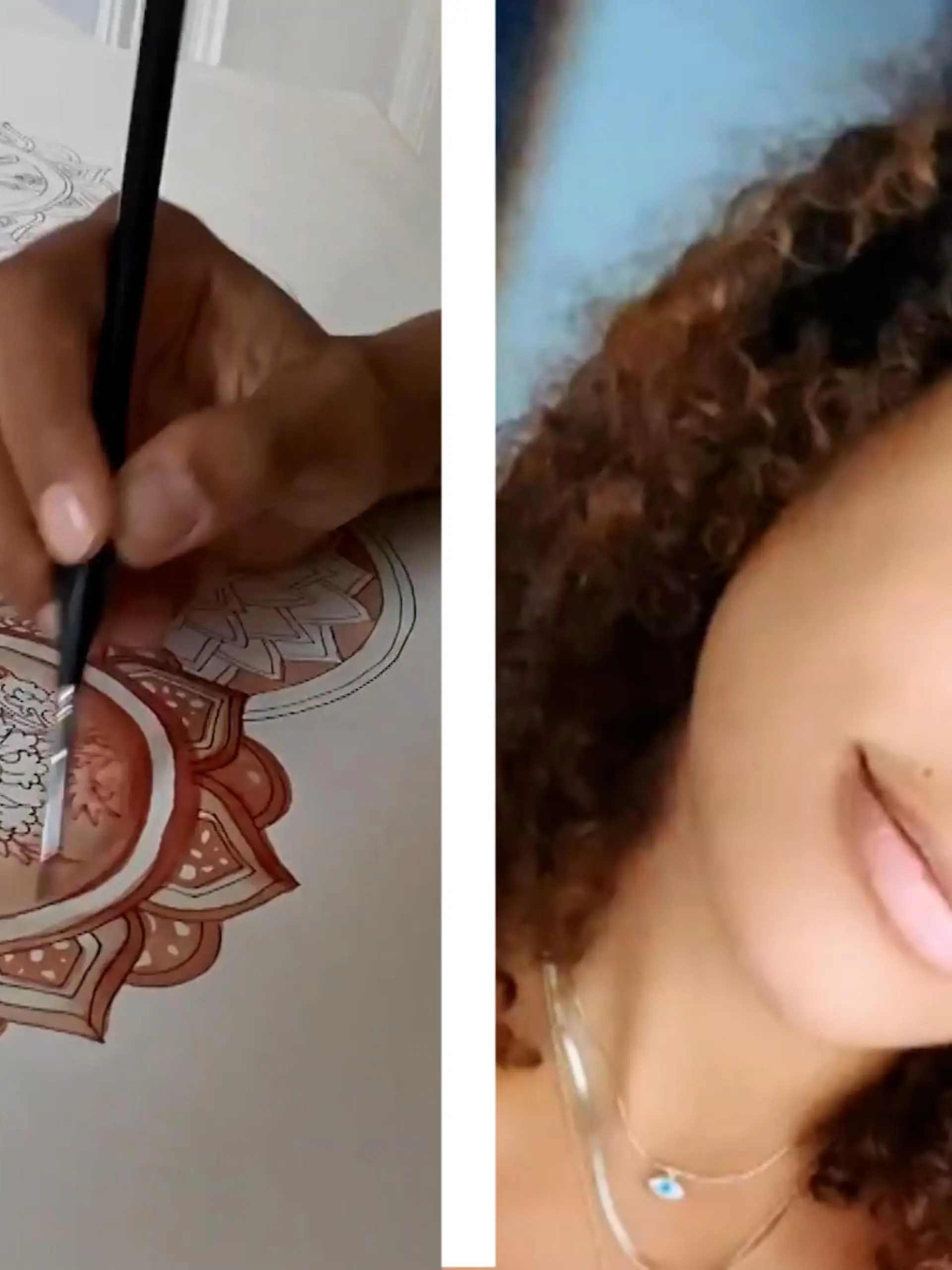 Diese Frau nutzt eine ganz besondere Farbe für ihre Bilder – und zwar Menstruationsblut!
Wer jetzt denken mag, sie nutzt nur ihr eigenes, der liegt falsch. Jasmine Alicia Carter lässt ihrer Kreativität freien Lauf – auch mit dem Blut ihrer Mutter!
Im Aquarell-Stil streicht sie den Pinsel mal mit etwas dunklerer Farbe, mal mit einer helleren Nuance über ihre Kunstwerke.
Im Netz lässt sie allerdings viele Fragezeichen über den Köpfen der Userinnen und User aufploppen – denn einige ekeln sich, während andere einen feministischen Ansatz erkennen wollen. 
Fest steht aber: Diese Kunstwerke sind etwas ganz Besonderes!