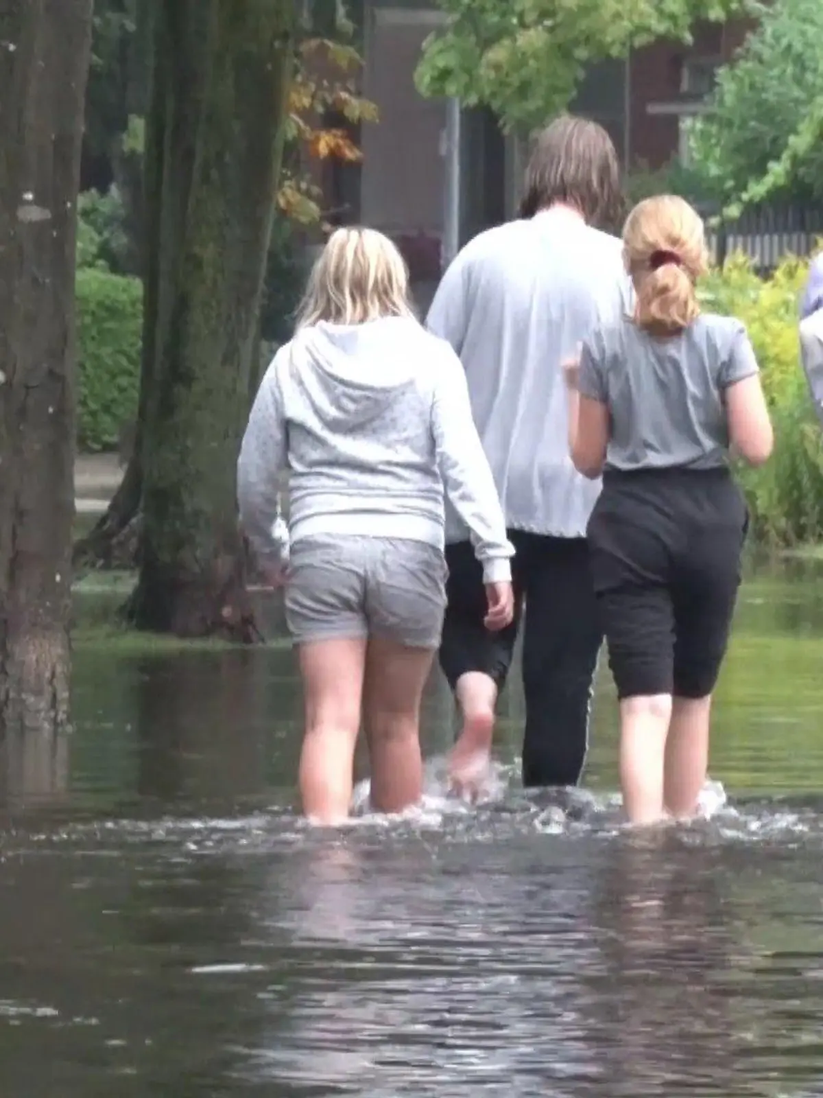 Überflutung in Meppen.