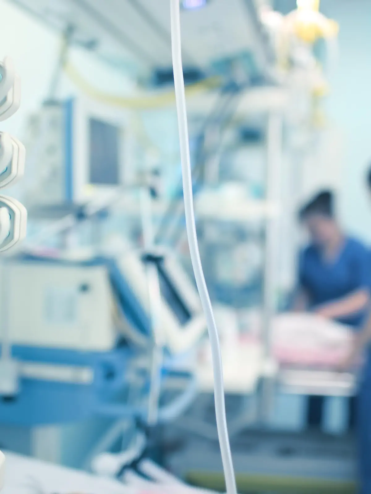 Working nurses in the CCU.
