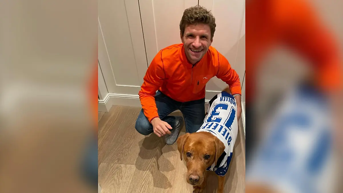 Thomas Müller mit seinem Bielefeld-Export.