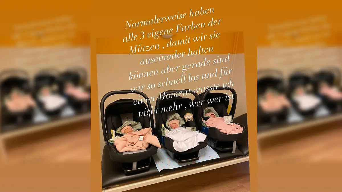 Anna-Maria Ferchichi hätte beinahe ihre Drillings-Babys verwechselt