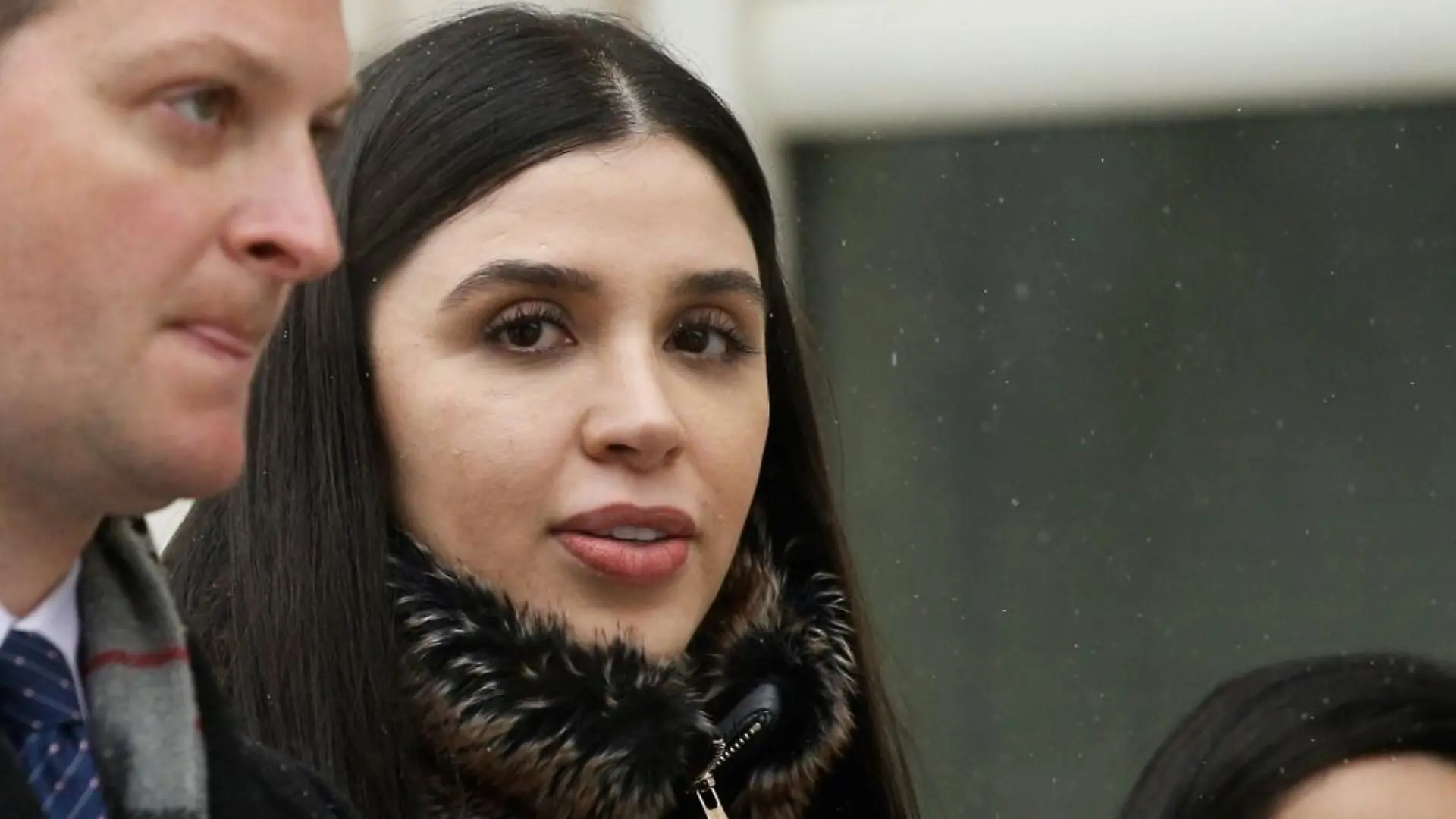 Jun 10, 2021: FILE: The wife of infamous Mexican drug lord Joaqun 'El Chapo' Guzman has pleaded guilty to a range of charges including conspiracy to distribute illegal drugs. Appearing in court in Washington, EMMA CORONEL AISPURO, 31, admitted helping Guzman run the Sinaloa drugs cartel and assisting in his prison escape in 2015. She could face life in prison and be fined up to $10 million. FILE PHOTO: February 22, 2021: Emma Coronel Aispuro, 31, wife of the notorious drug lord El Chapo, leaves Brooklyn Federal Court surrounded by body guards after her husband was sentenced to life plus 30 years. (Credit Image: © TNS via ZUMA Wire