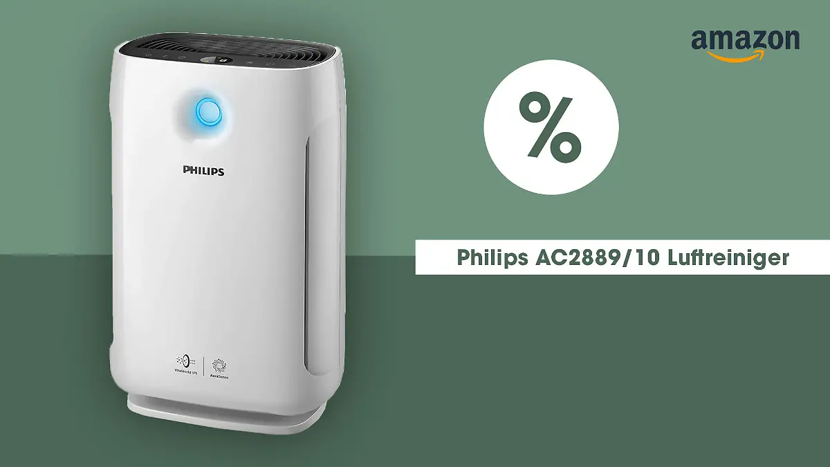 Deutliche Reduzierung der Philips AC2889/10 Luftreiniger