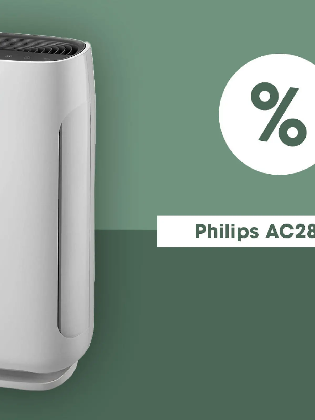 Deutliche Reduzierung der Philips AC2889/10 Luftreiniger