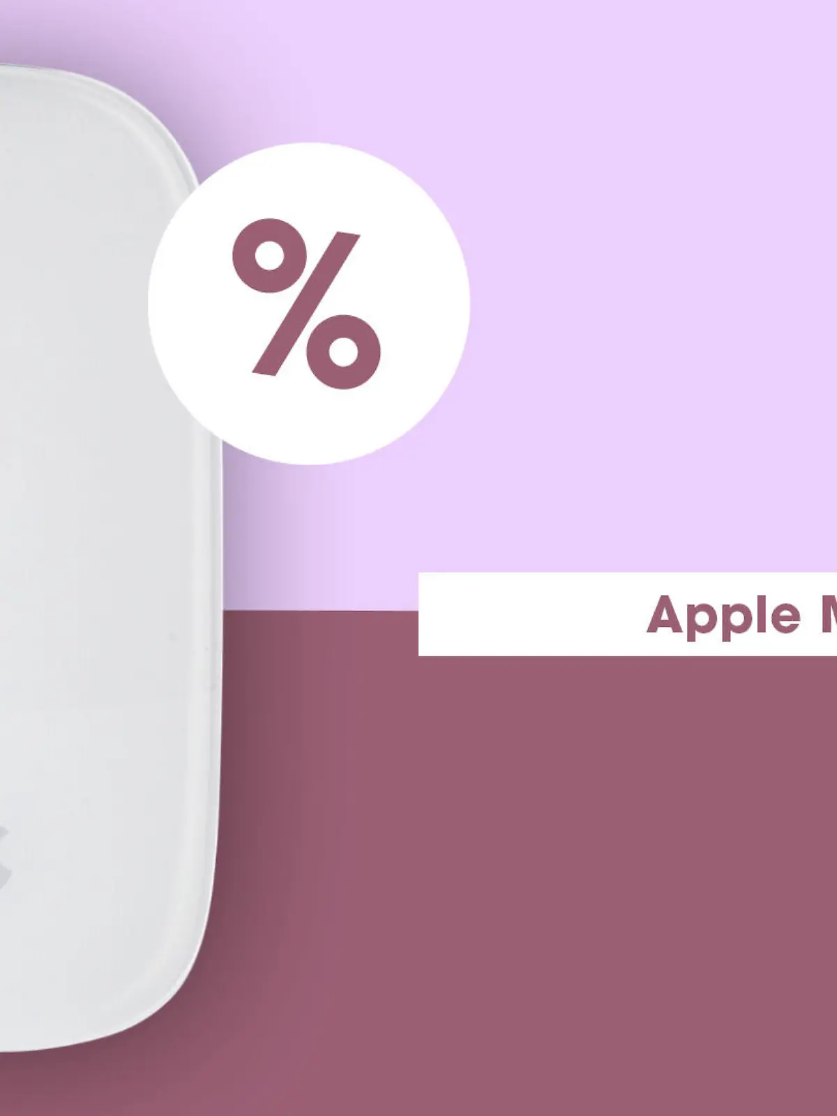 Darstellung der Apple Magic Mouse