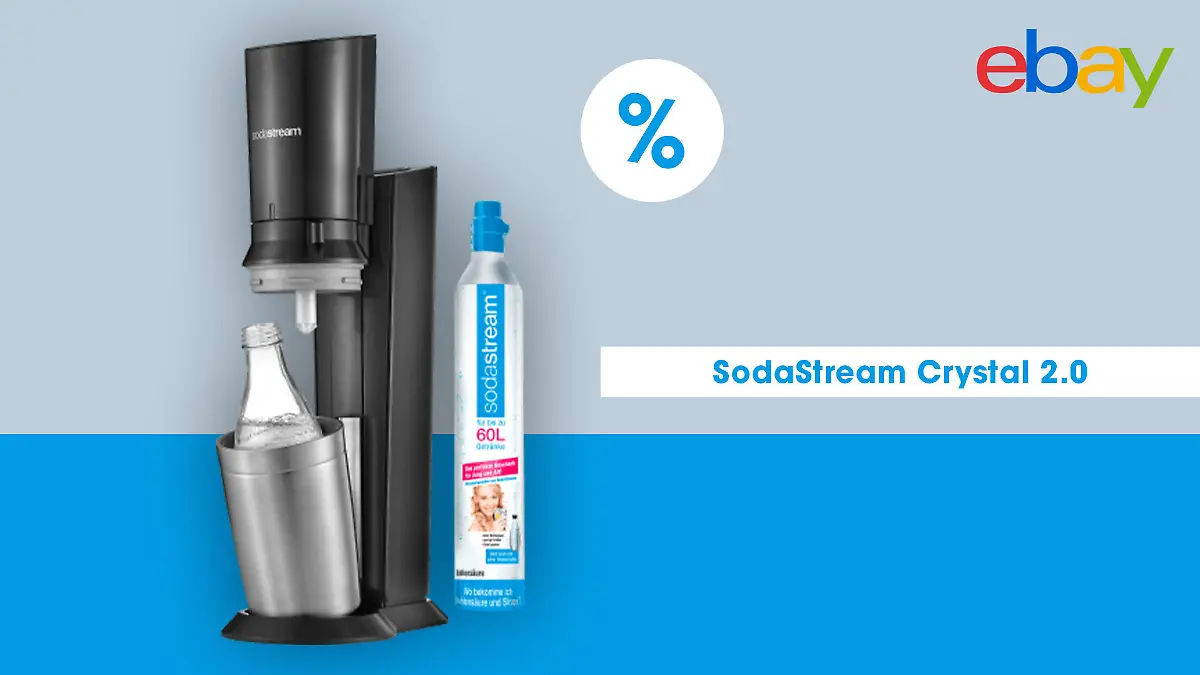 SodaStream Crystal 2.0 - Rabatte auf eBay