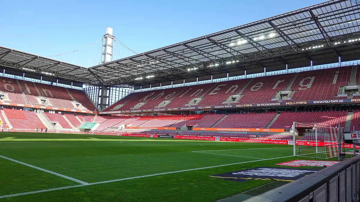  GER, 1. FBL, 1.FC Koeln vs. FC Bayern Muenchen 31.10.2020, RheinEnergieStadion, Koeln, GER, 1. FBL, 1.FC Koeln vs. FC Bayern Muenchen, im Bild / picture shows: kein Zuschauer im Stadion Geisterspiel Foto nordphoto / Meuter / Pool DFL regulations prohibit any use of photographs as image sequences and/or quasi-video Koeln RheinEnergieStadion Nordrhein-Westfalen Germany *** GER, 1 FBL, 1 FC Koeln vs FC Bayern Muenchen 31 10 2020, RheinEnergieStadion, Koeln, GER, 1 FBL, 1 FC Koeln vs FC Bayern Muenchen, in the picture picture picture shows no spectator in the stadium ghost game photo nordphoto mutineer pool DFL regulations prohibit any use of photographs as image sequences and or quasi video Koeln RheinEnergieStadion Nordrhein Westfalen Germany Poolfoto nordphoto ,EDITORIAL USE ONLY