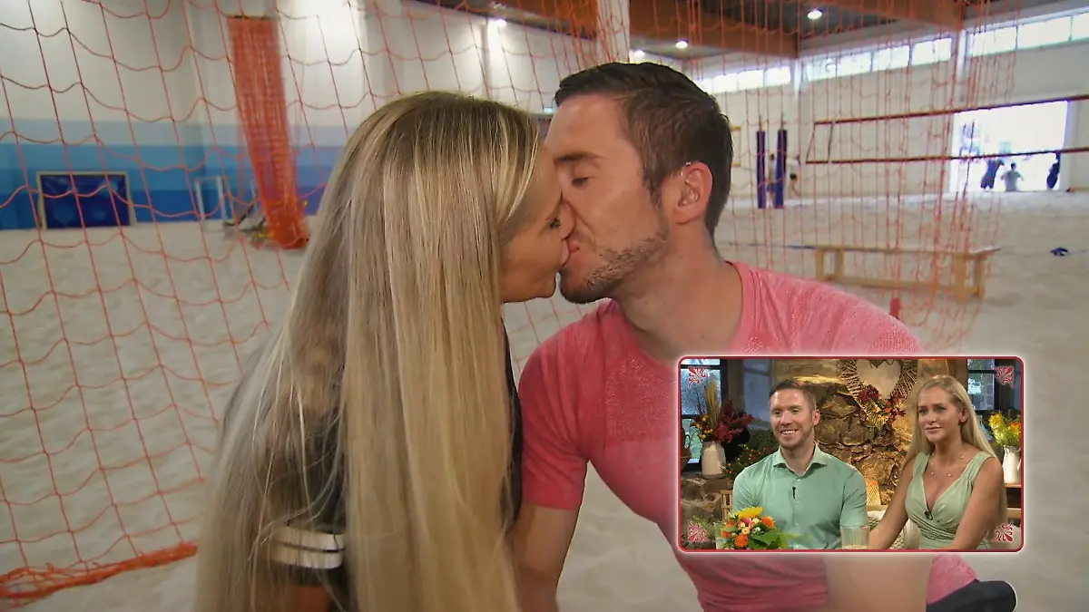 Bauer Nils und Vanessa sind voll verknallt Liebe auf den 2. Blick