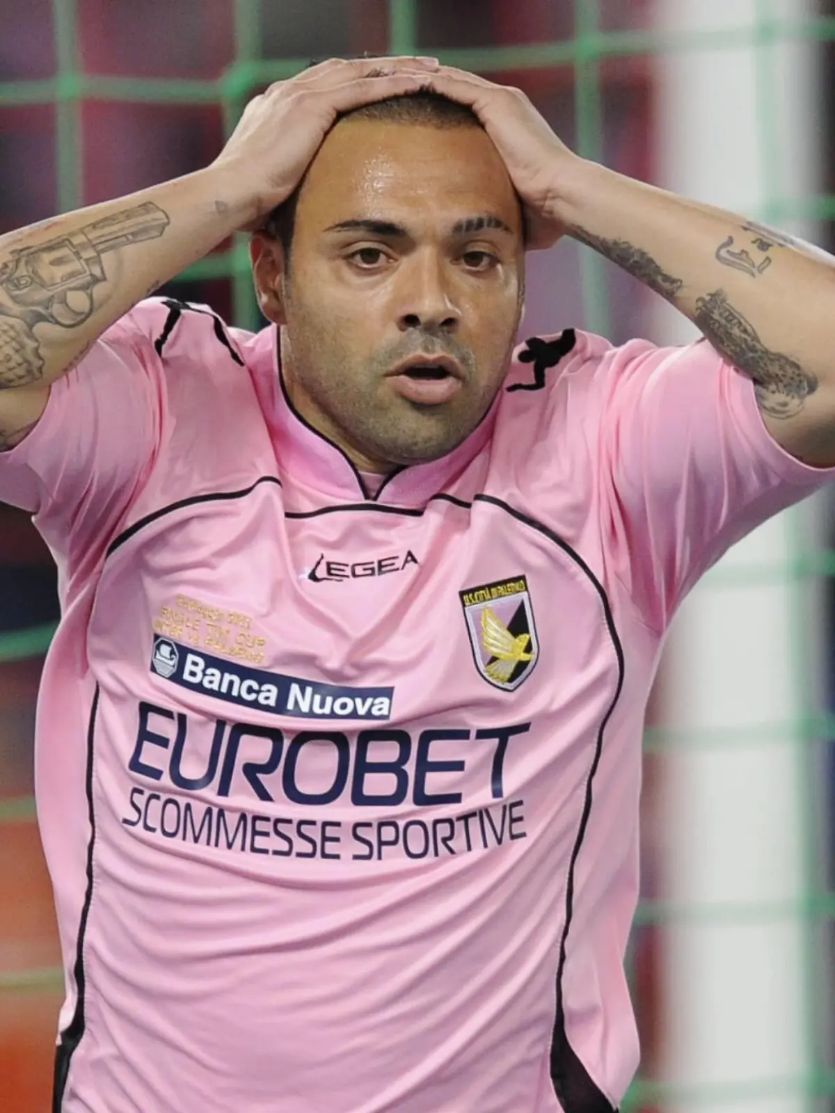 Bildnummer: 07939621  Datum: 29.05.2011  Copyright: imago/Gribaudi/ImagePhoto
Inter Mailand vs US Palermo - Coppa Italia Final:  Fabrizio Miccoli PUBLICATIONxNOTxINxITA; Fussball Herren ITA Coppa Italia Pokal 2010 2011 Finale Pokalfinale Porträt x2x xkg 2011 quer 

Image number 07939621 date 29 05 2011 Copyright imago Gribaudi ImagePhoto Inter Milan vs U.S. Palermo Coppa Italia Final Fabrizio Miccoli PUBLICATIONxNOTxINxITA Football men ITA Coppa Italia Cup 2010 2011 Final Cup finals Portrait x2x xkg 2011 horizontal  