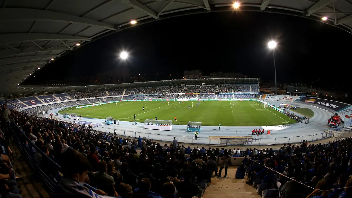 LISBON, PORTUGAL - OCTOBER 15: Panoramic View of Estadio do Restelo ,during the Portuguese Cup match between Os Belenenses and Sporting CP at Estadio do Restelo on October 15, 2021 in Lisbon, Portugal. (MB Media)
