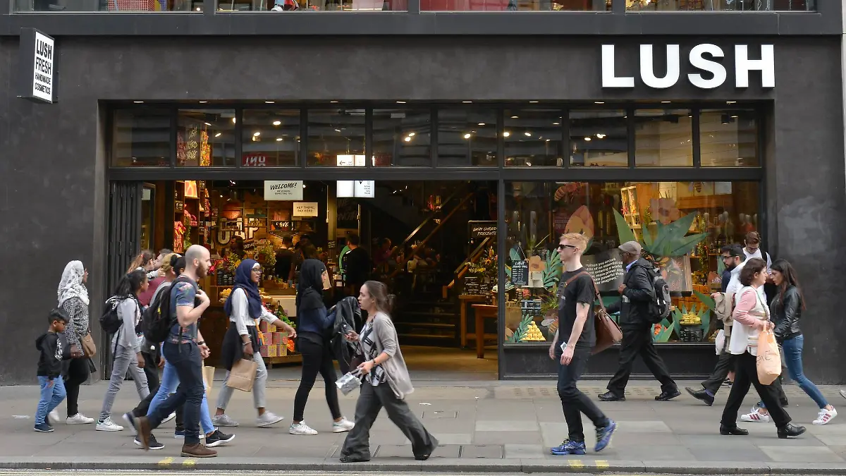 Lush, Oxford Street, London, England, Grossbritannien