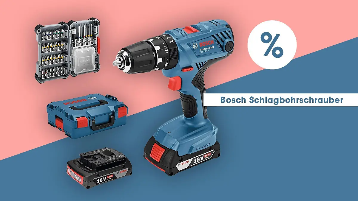Bosch GSB 18V-21 am Black Friday