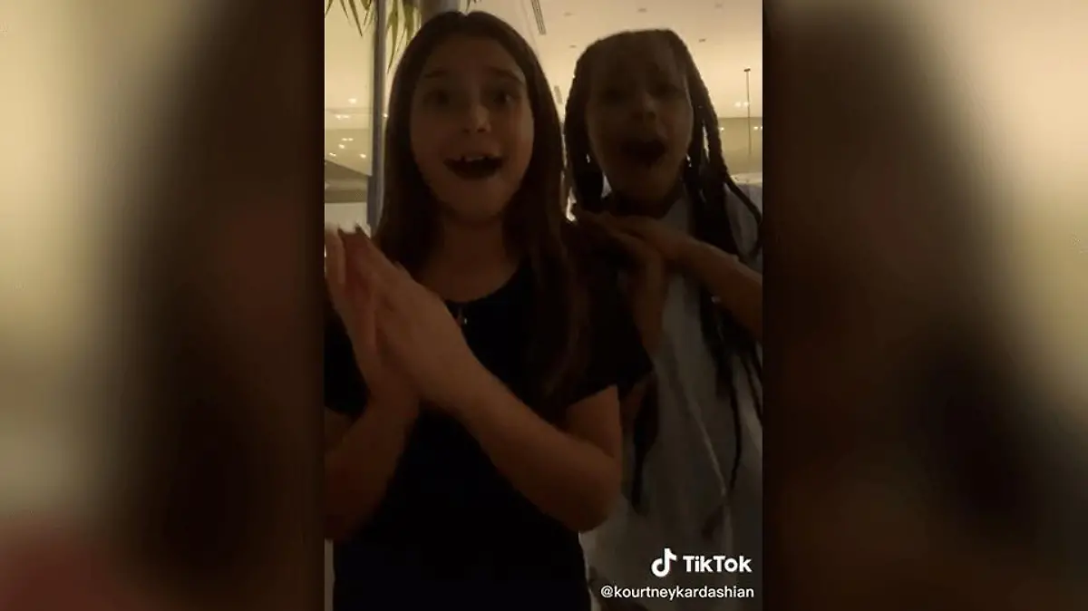 North und Penelope tanzen bei TikTok.