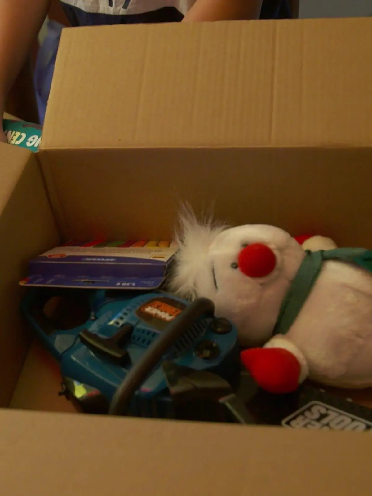 Paket mit Geschenken