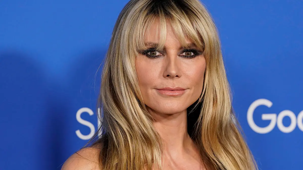 Heidi Klum arrives at the Fashion Trust U.S. Awards on Tuesday, March 21, 2023, at Goya Studios in Los Angeles. (AP Photo/Chris Pizzello)