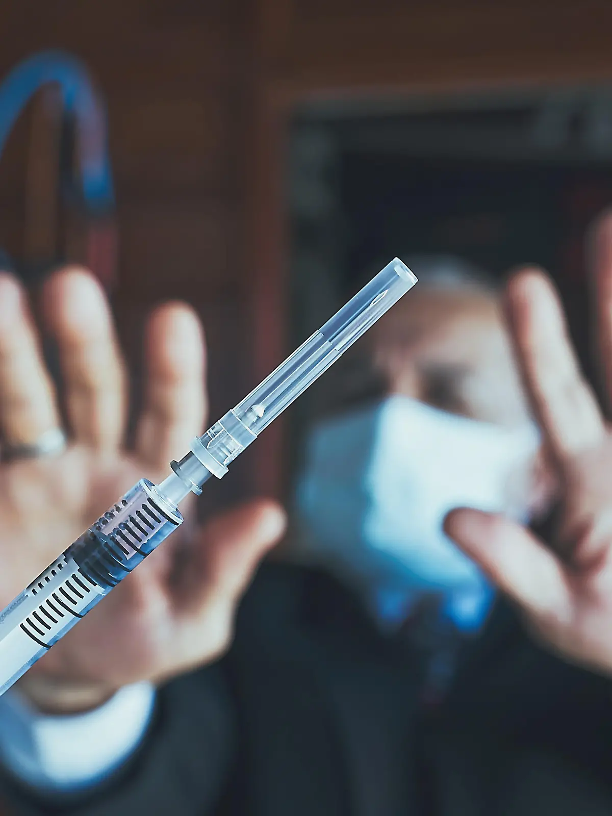 Anti-vaccination, New normals, Against, Rejection, Refusing, Protest