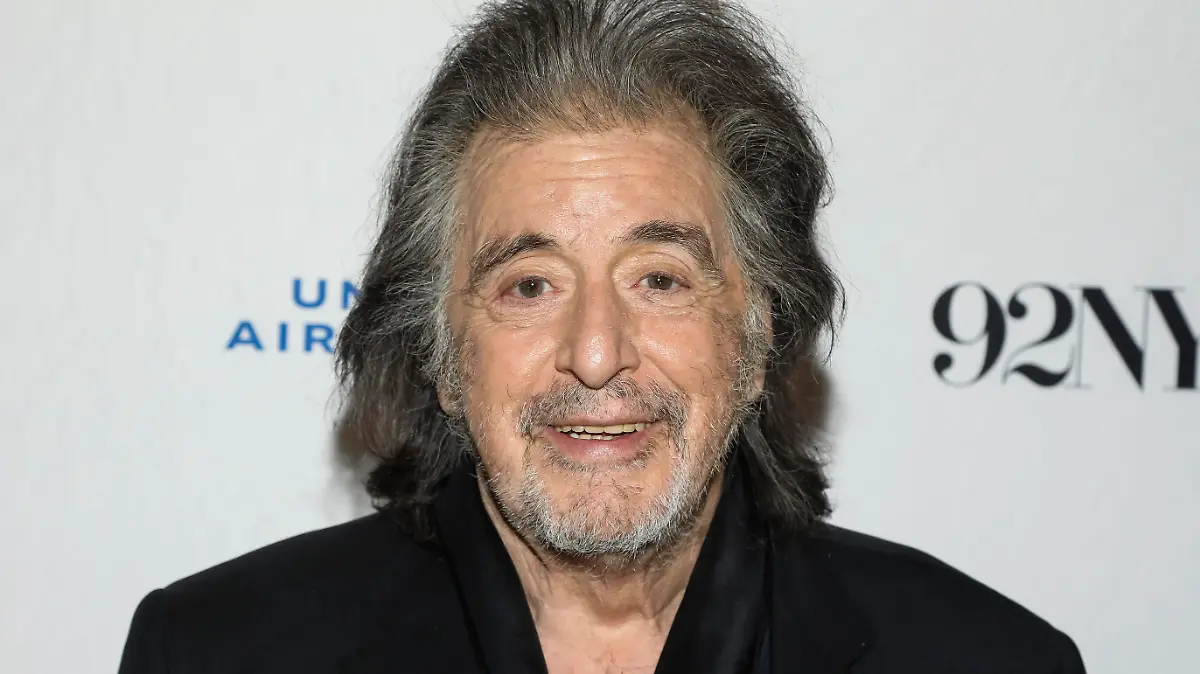 Actor Al Pacino poses backstage before his conversation at the 92nd Street Y on Wednesday, April 19, 2023, in New York. (Photo by Andy Kropa/Invision/AP)