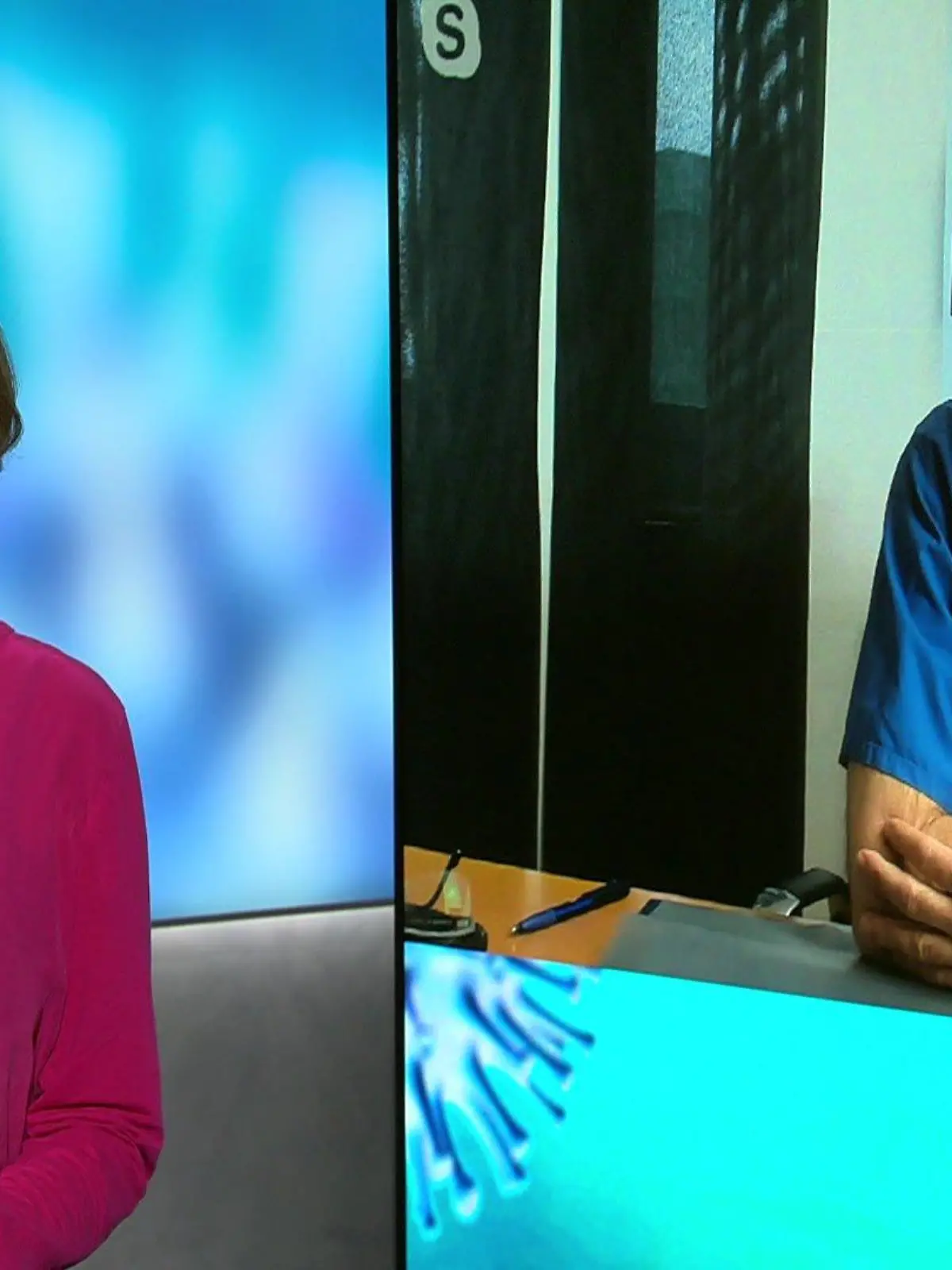 Doro Steitz spricht mit Uwe Janssens