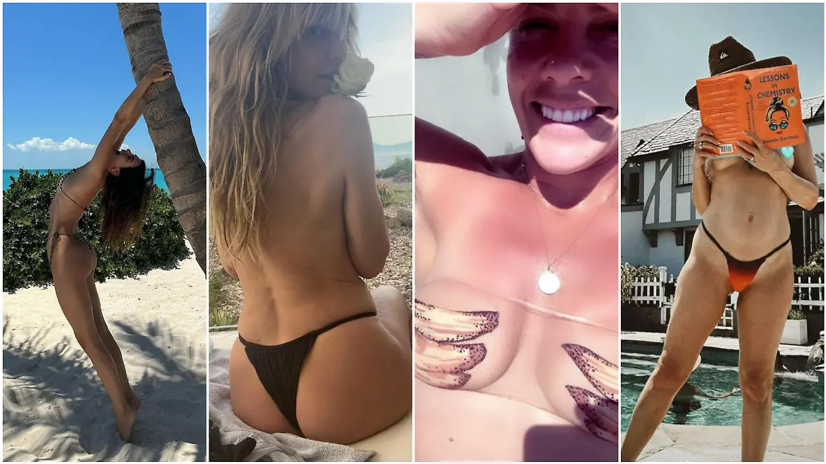 Diese Promi-Damen läuten mit sexy Bikini-Fotos den Sommer ein.