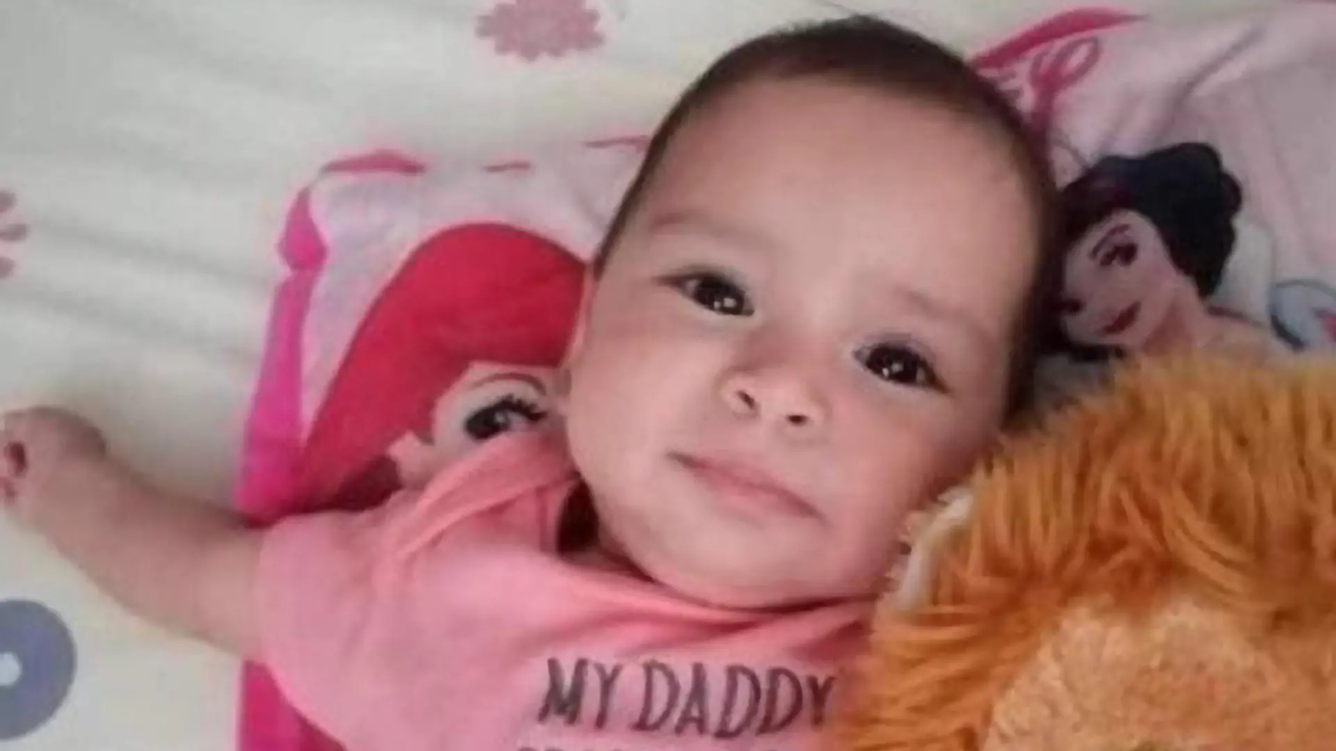 Maria Guadalupe Lopez Murillo, 9-months old baby, drowned in a pool where thieves left her while assaulting her mother in November 2021 in Manabi, Ecuador. (Newsflash)