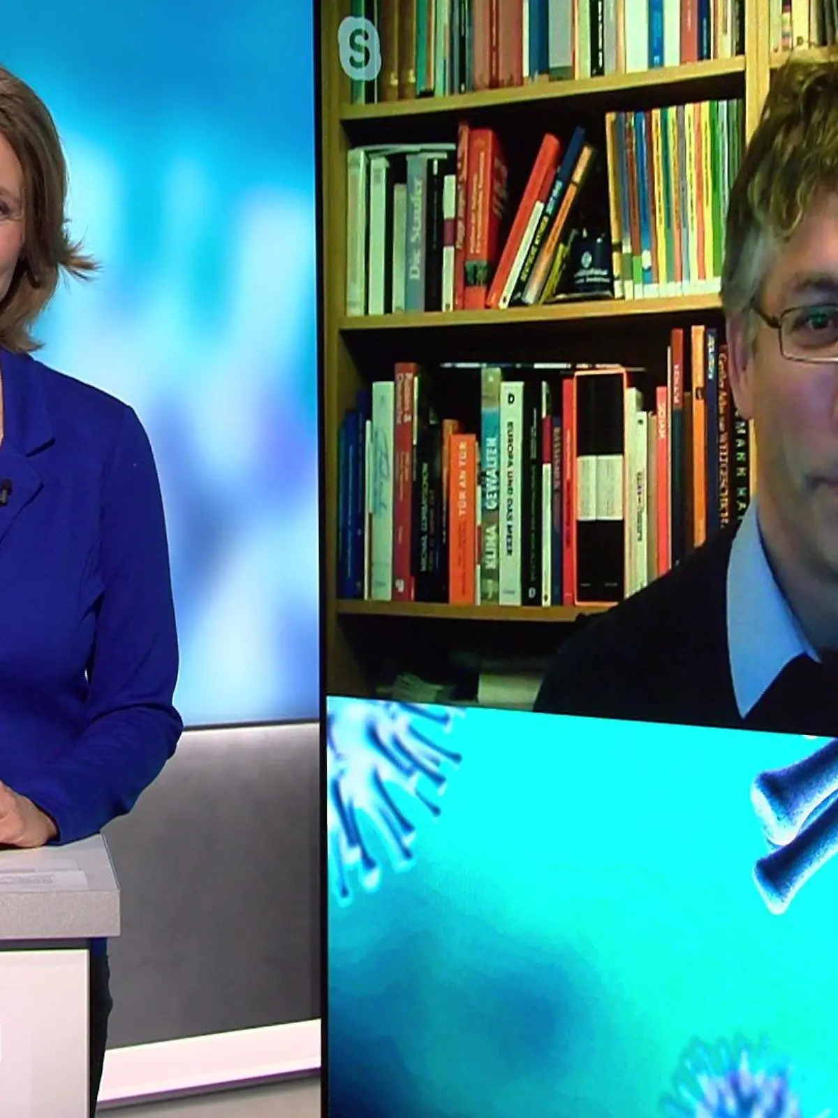 Doro Steitz spricht mit Prof. Timo Ulrichs