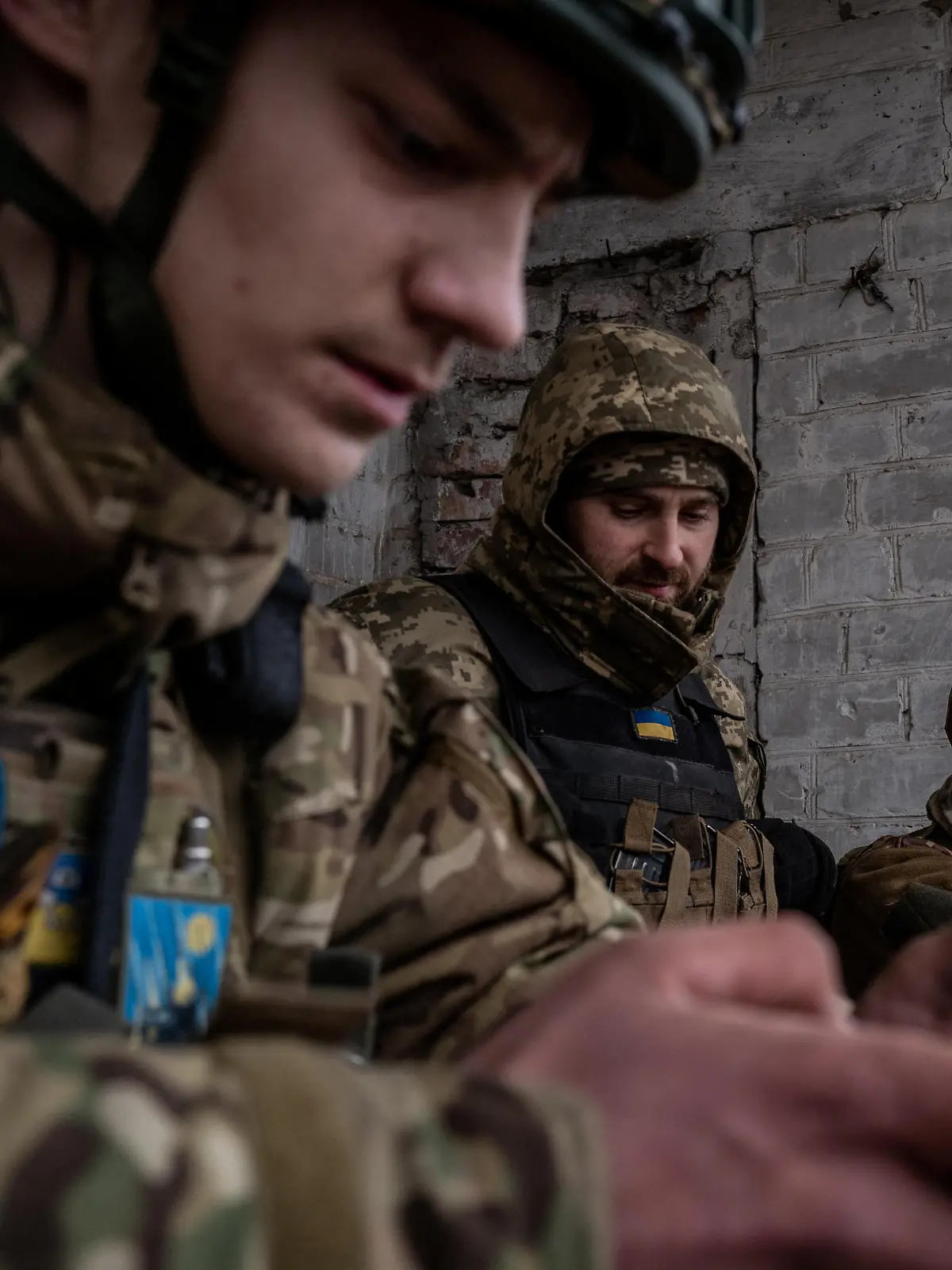TORETSK, UKRAINE - MARCH 18: Ukrainian servicemen from 24th brigadeÄôs drone team work near the frontlines of Toretsk, Ukraine on March 18, 2023. Wolfgang Schwan / Anadolu Agency