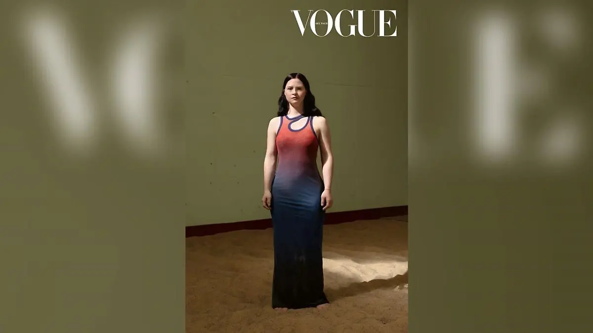 Tamara Röske beim VOGUE Shooting