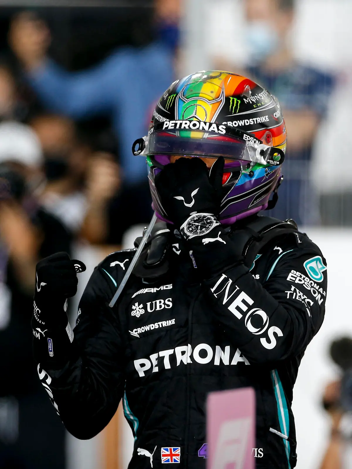  44 Lewis Hamilton GBR, Mercedes-AMG Petronas F1 Team, F1 Grand Prix of Qatar at Losail International Circuit on November 21, 2021 in Doha, Qatar. Photo by HOCH ZWEI Doha Qatar *** 44 Lewis Hamilton GBR, Mercedes AMG Petronas F1 Team , F1 Grand Prix of Qatar at Losail International Circuit on November 21, 2021 in Doha, Qatar Photo by HOCH ZWEI Doha Qatar