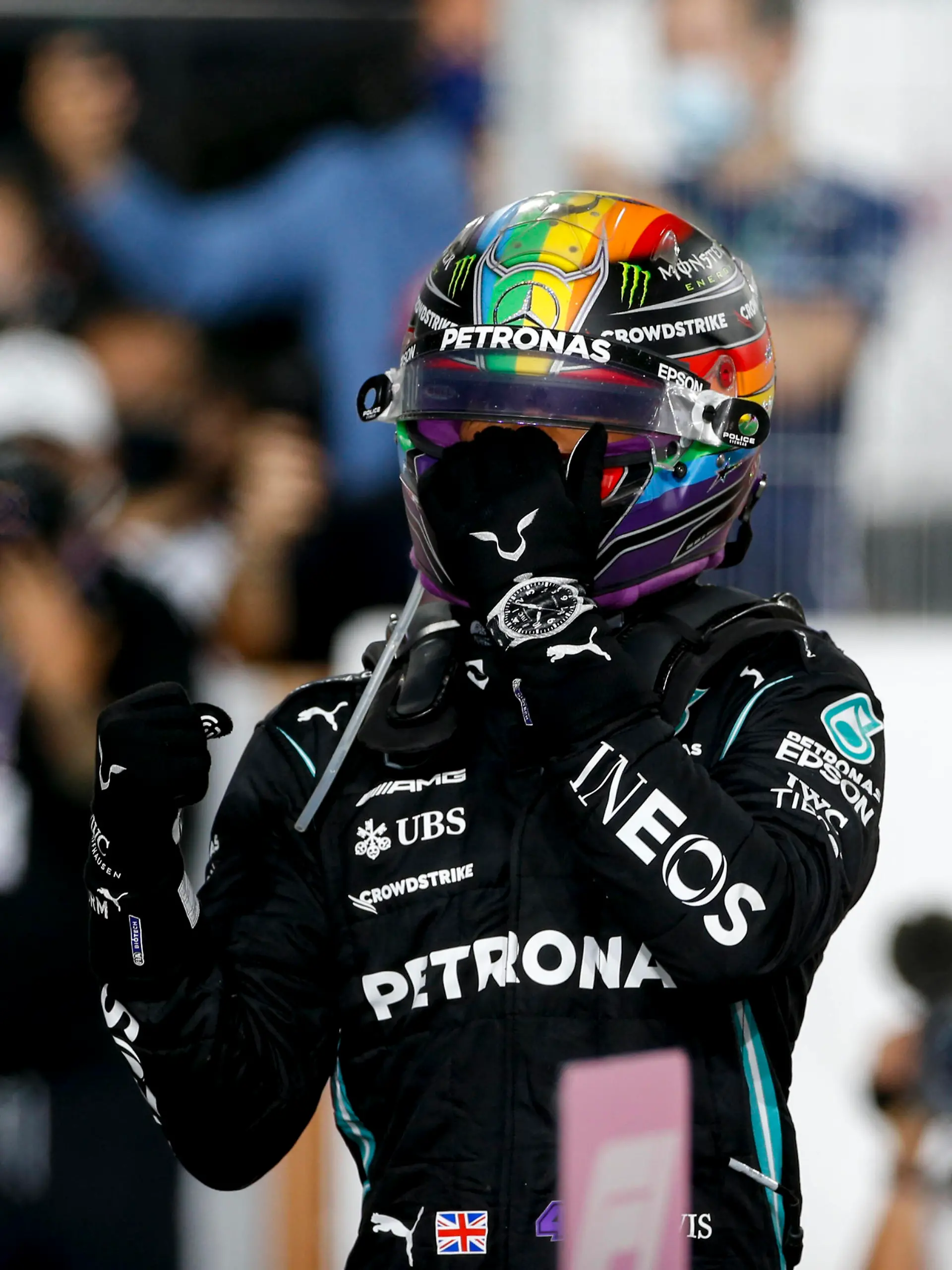  44 Lewis Hamilton GBR, Mercedes-AMG Petronas F1 Team, F1 Grand Prix of Qatar at Losail International Circuit on November 21, 2021 in Doha, Qatar. Photo by HOCH ZWEI Doha Qatar *** 44 Lewis Hamilton GBR, Mercedes AMG Petronas F1 Team , F1 Grand Prix of Qatar at Losail International Circuit on November 21, 2021 in Doha, Qatar Photo by HOCH ZWEI Doha Qatar