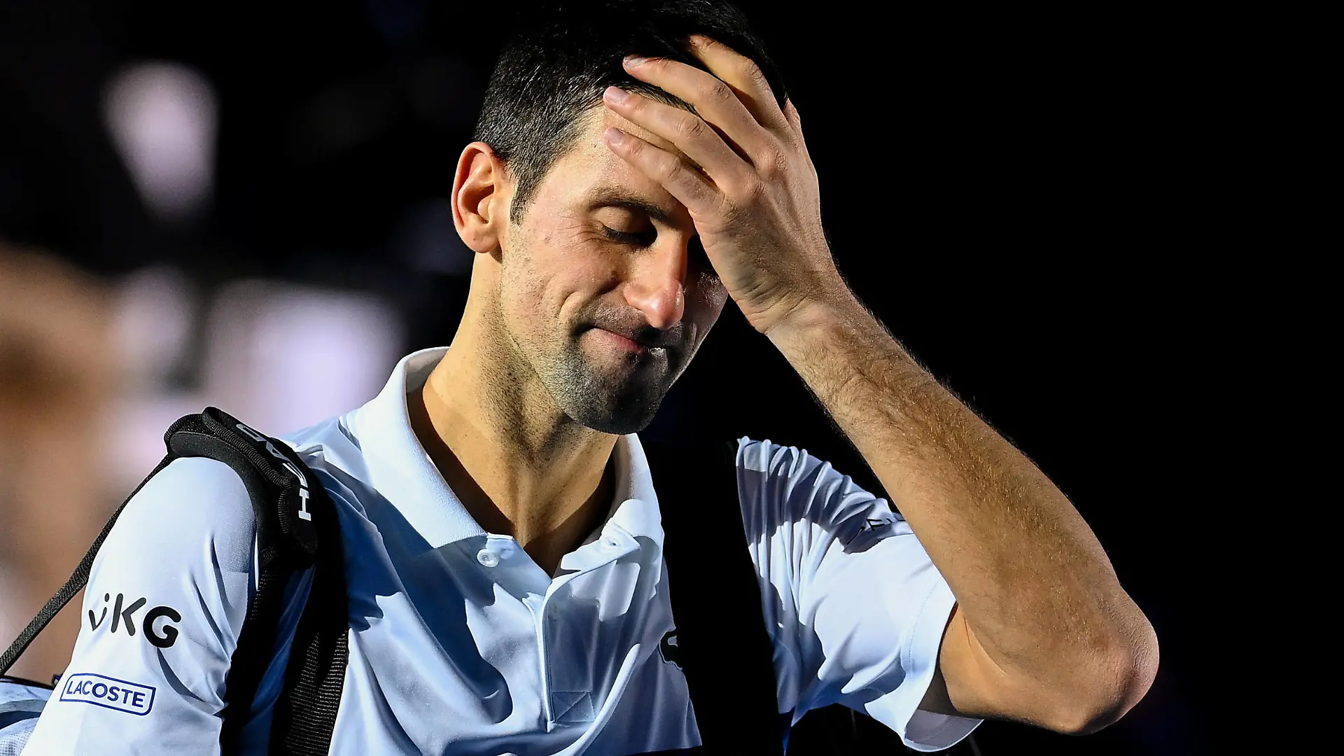 Photo Marco Alpozzi/LaPresse November 20, 2021 Turin Italy Tennis Nitto ATP, Tennis Herren Finals - men s singles - Novak Djokovic Vs Alexander Zverev In the pic: Novak Djokovic Serbia PUBLICATIONxNOTxINxITAxFRAxCHN Copyright: xMarcoxAlpozzi/LaPressex