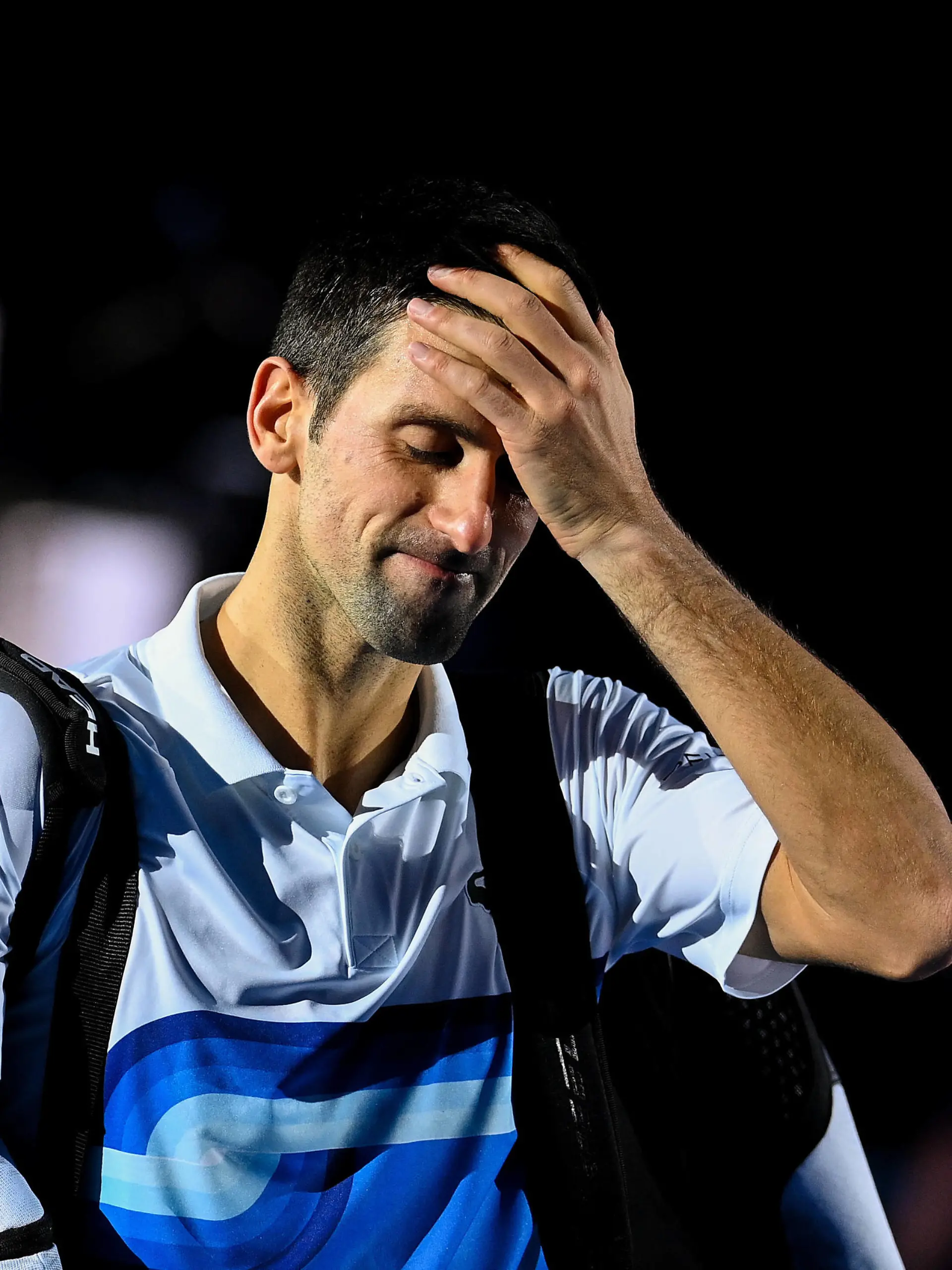  Photo Marco Alpozzi/LaPresse November 20, 2021 Turin Italy Tennis Nitto ATP, Tennis Herren Finals - men s singles - Novak Djokovic Vs Alexander Zverev In the pic: Novak Djokovic Serbia PUBLICATIONxNOTxINxITAxFRAxCHN Copyright: xMarcoxAlpozzi/LaPressex