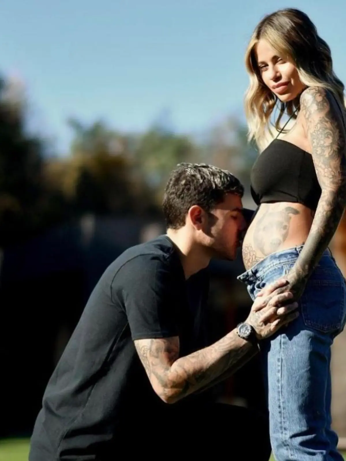 Zoe Cristofoli und Theo Hernández erwarten ihr erstes Baby.