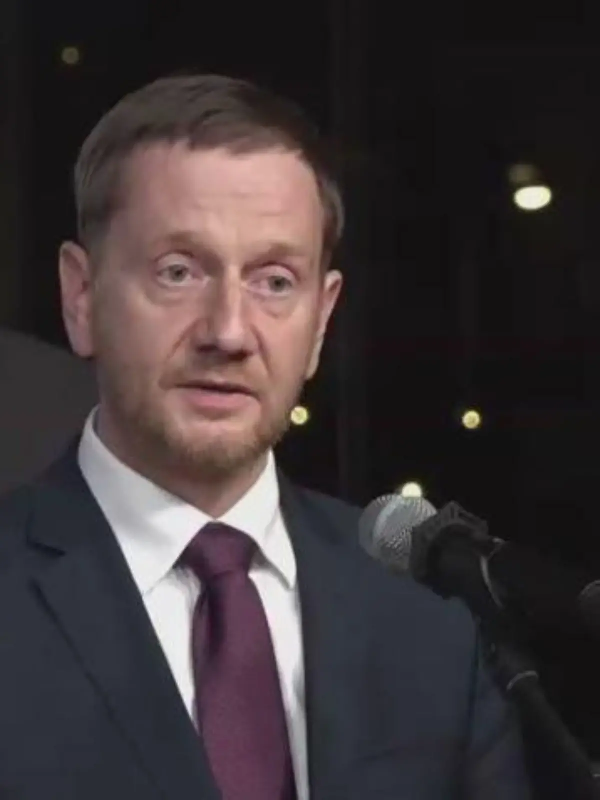Michael Kretschmer (CDU), Ministerpräsident von Sachsen.