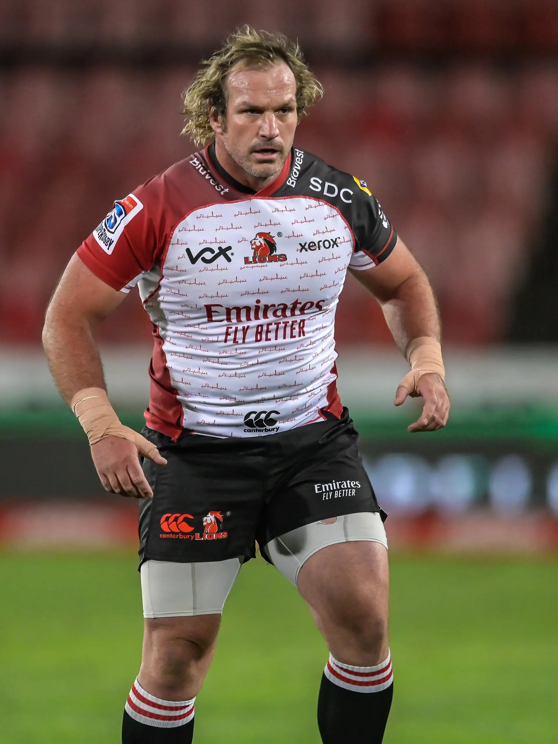 Rugby - 2020 Super Rugby Unlocked - Lions v Griquas - Emirates Airline Park - Johannesburg. Jannie du Plessis of the Emirates Lions during the 2020 Super Rugby Unlocked game between the Emirates Lions and Tafel Lager Griquas at Emirates Airline Park in Johannesburg on 30 October 2020 Photo: Christiaan Kotze/Sports Inc URN:56359783